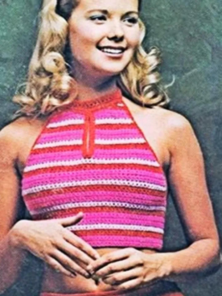 Top crochet pattern halter top crochet beginner top pattern pdf