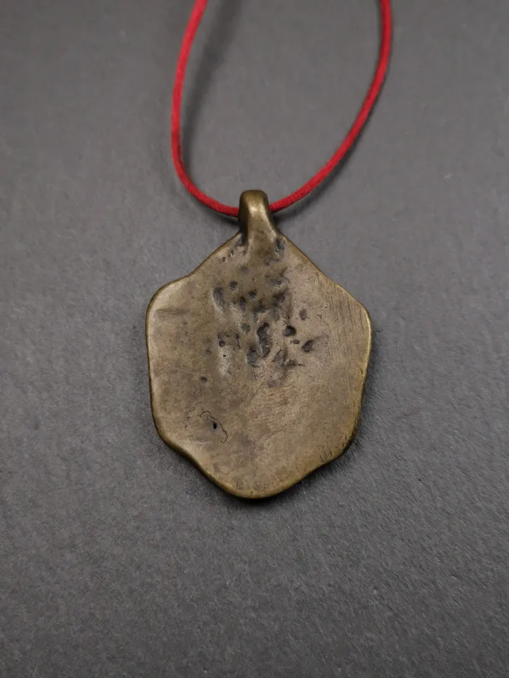 Gandhanra Antique Tibetan Buddhist Amulet Pendant - Garuda - The Golden-Winged Bird, Crafted from Copper,Size 2.1&quot; * 1.4&quot;