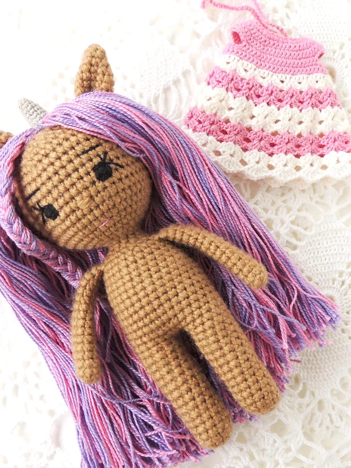 Crochet doll