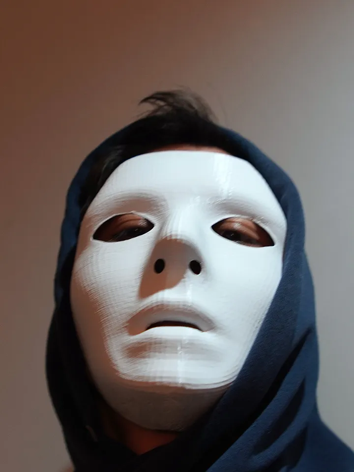 Joey Jordison Slipknot Blank Mask White Caesar 1983 1986 Joey Jordison Slipknot Blank mask