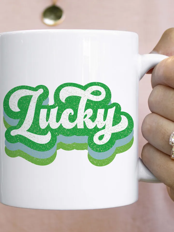 St. Patrick's Day Png, Lucky Png, Retro St. Patty's Day Png, Green Leopard, Retro Png, Lightning Bolt, Sublimation Design, Digital Download