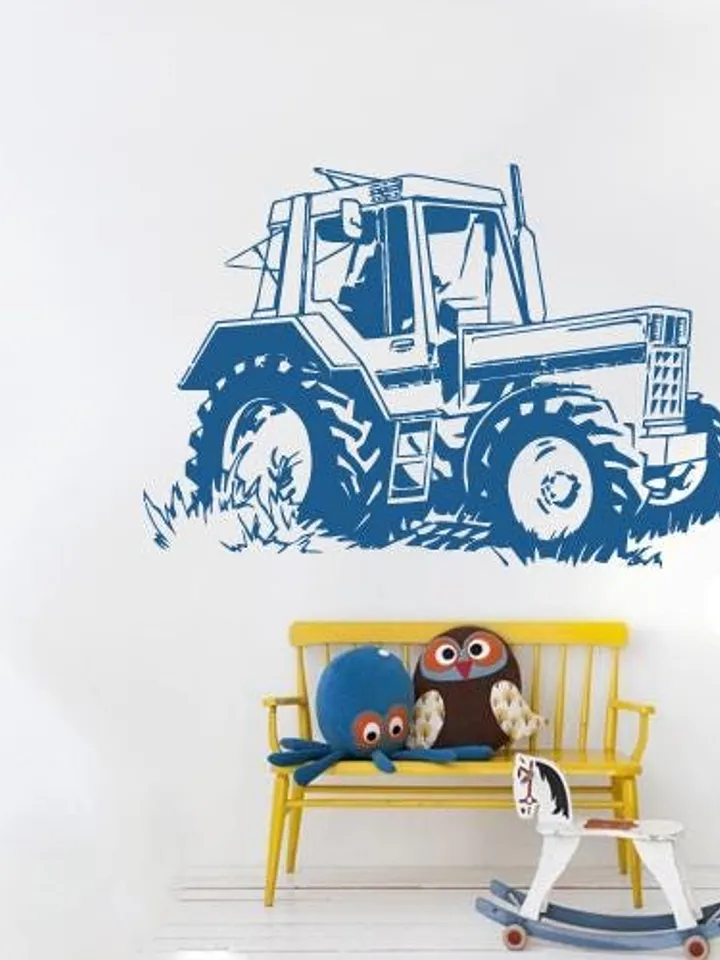 Tractor Wall decal Farm decor Sticker z2649