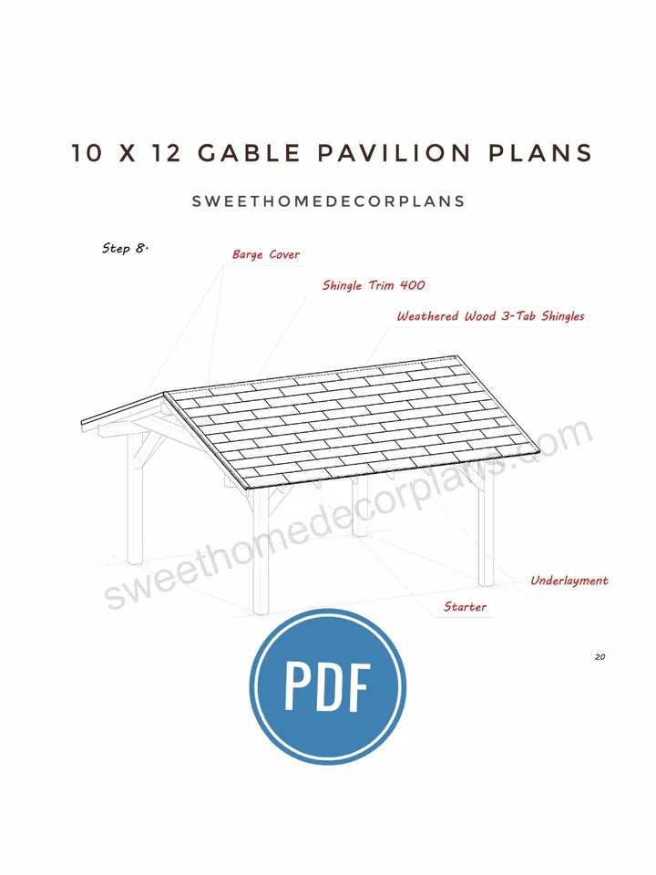Diy 10 x 12 Gable Pavilion Plans pdf. Diy backyard wooden pergola plans for outdoor. Carport pdf plans. Wooden outdoor pavilion gazebo plans for patio