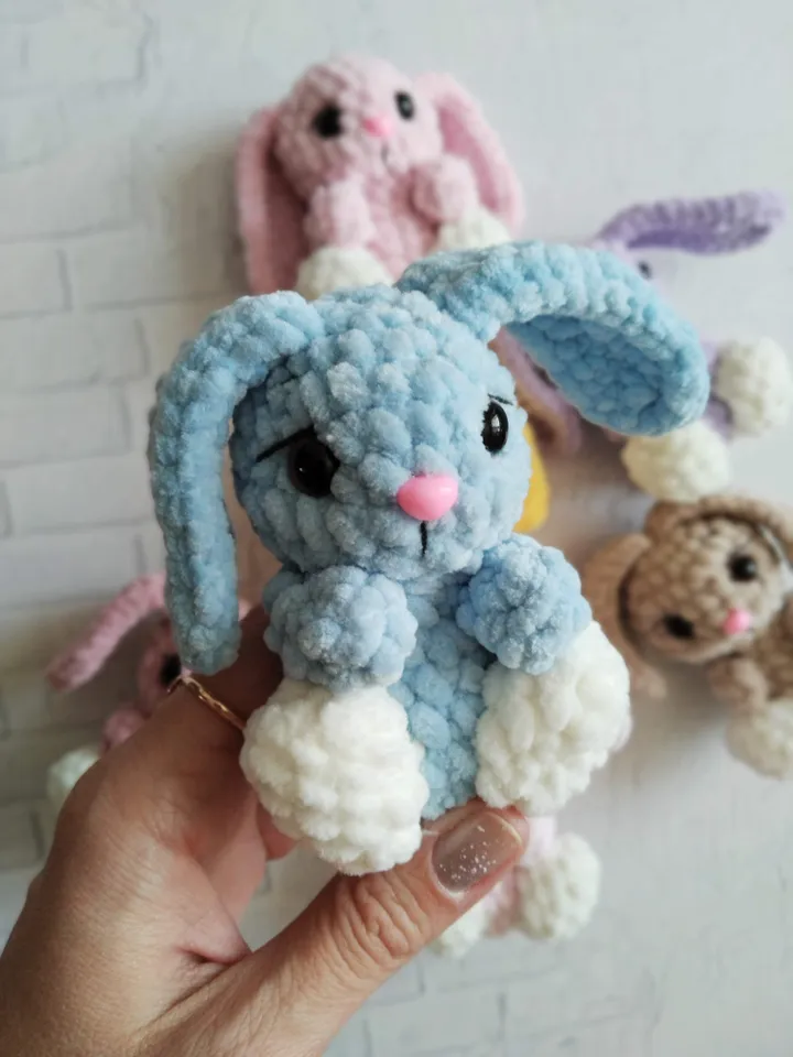 Cute bunny plush toy, kawaii rabbit,
small toy, stuffed rabbit, a plush toy