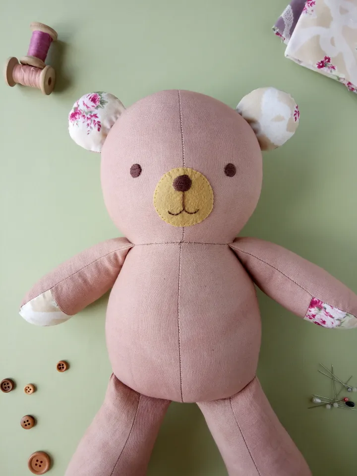 Stuffed Bear Sewing Pattern
