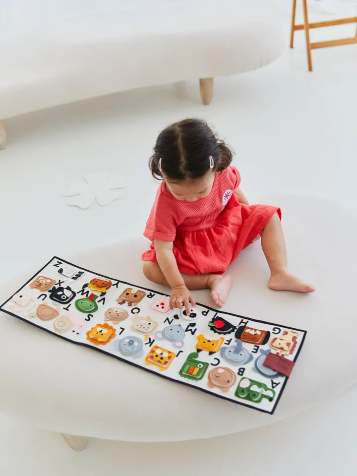 kids activities, abc quiet book toddler ENGLISH alphabet, 2 year old toys, sensory soft felt busy board, kinderkrama