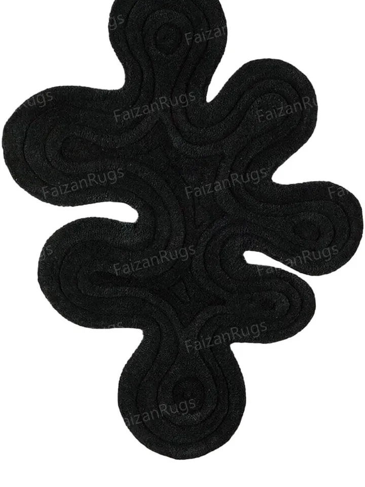 Classical Brown Dune Hand Tufted Rug 100% Wool For Living Room, Bed Room, Kids Room In Any Size 10x14,10x12,9x12,8x10,6x9,5x8,