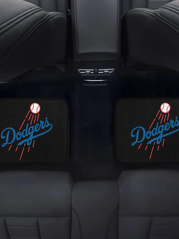 Los Angeles Dodgers Back Car Floor Mats Set of 2