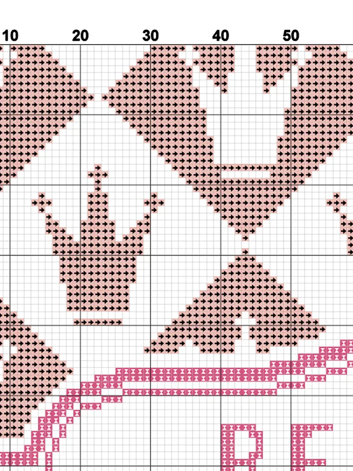 Baby Birthday cross stitch pattern. Newborn cross stitch pattern. Nursery cross stitch