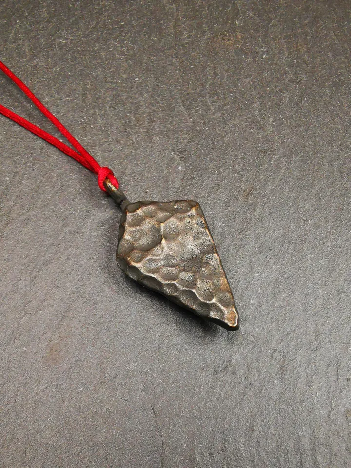 Gandhanra Handmade Amulet,Demon Pendant,Evil Spirit or Devil, Made of Copper,1.77"