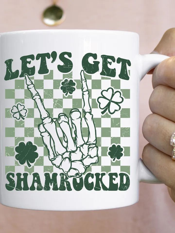 Lets Get Shamrocked SVG png | Let's Get Shamrocked PNG | St. Patrick's Day Svg | St. Patrick's Day Png | St. Patty's Svg | Read Description