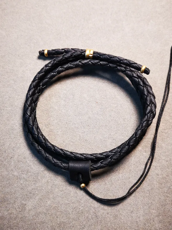 Gandhanra Handmade Leather Cord for Amulet Pendant,Necklace,can be adjustable