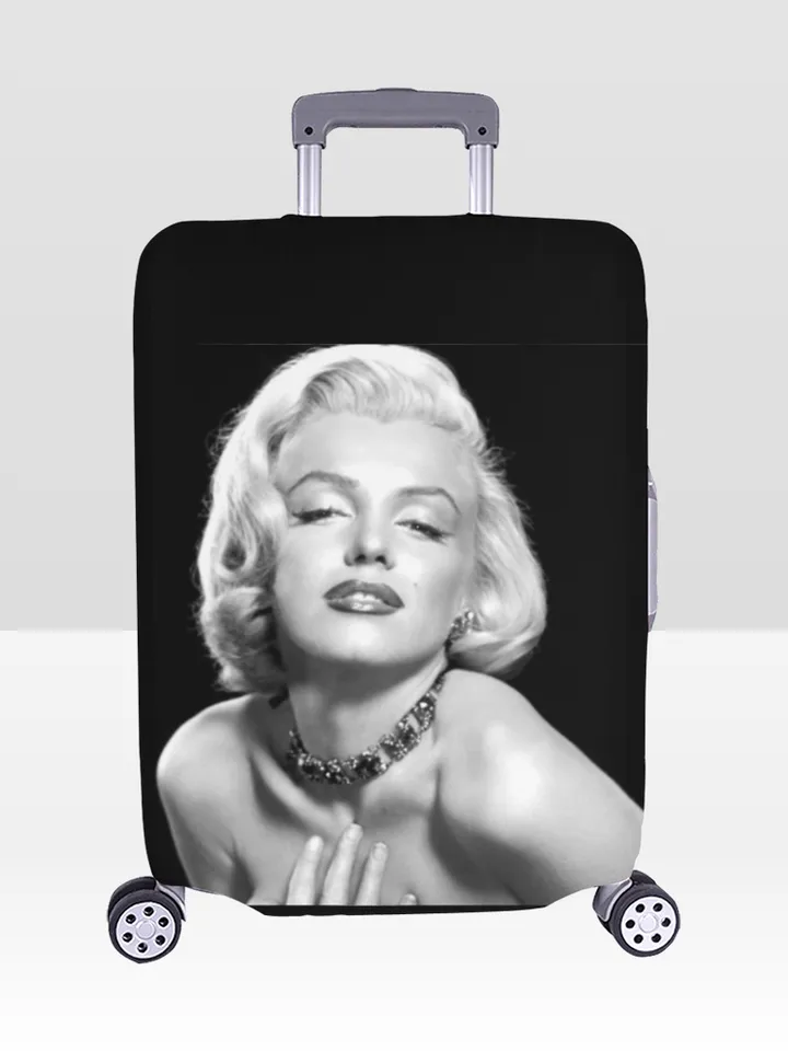 Marilyn Monroe Luggage Cover, Luggage Protective Print Cover, Case Cover