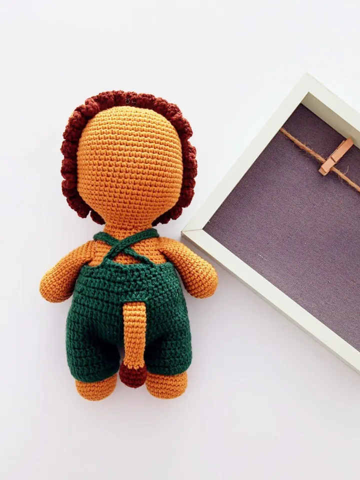 Handmade Crochet Lion Toy, Crochet Plush Lion Doll, Perfect Crochet Lion Gift, Personalized Amigurumi Animal Toy, Cute Lion Crochet For Kids