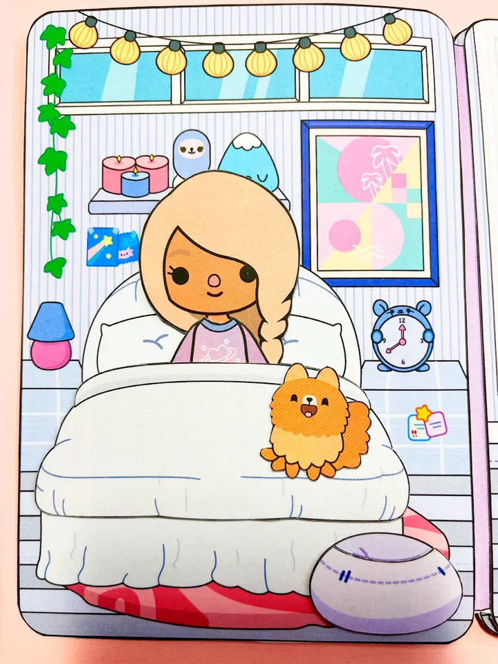 Toca Boca paper house