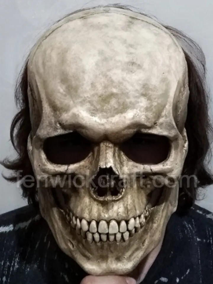 The Skull / Jaw Mask is Immobile