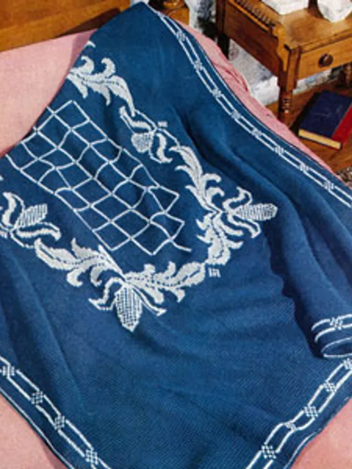 Crochet Pattern Vintage Afghan Royal Splendour Digital Download PDF 1 crochet-pattern-vintage-afghan-royal-splendour-digital-download-pdf-1