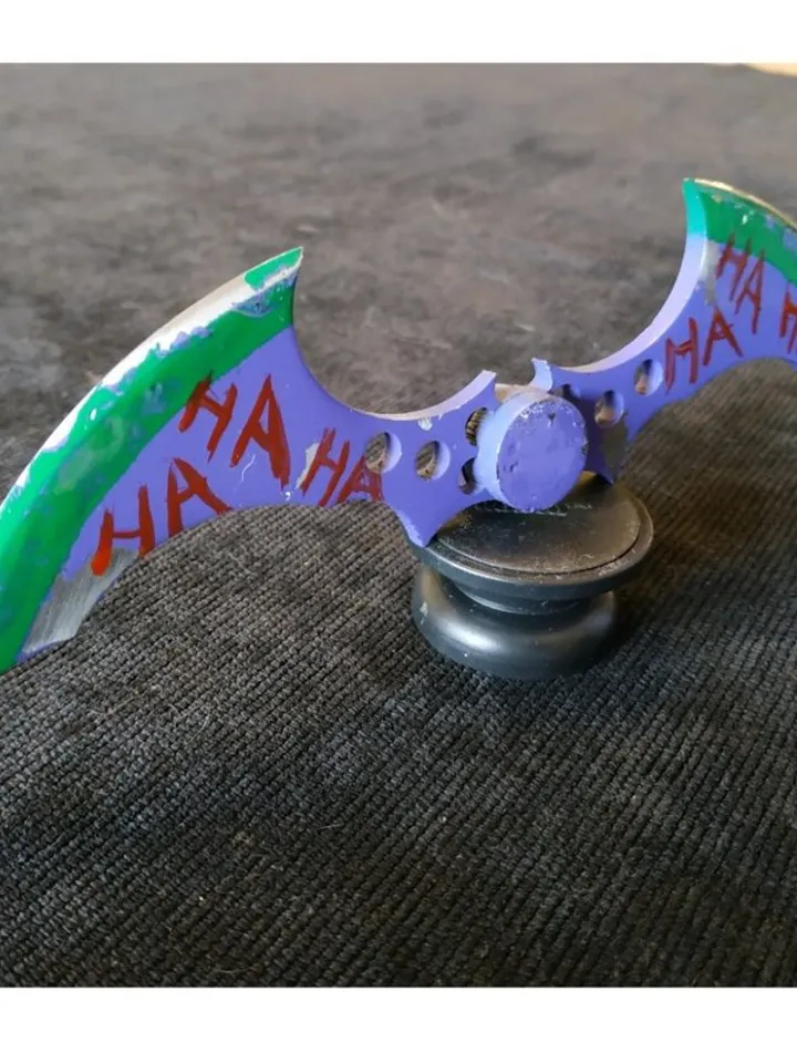 Batman cosplay - Joker's Batarang - One unit is a 1 piece - made to order