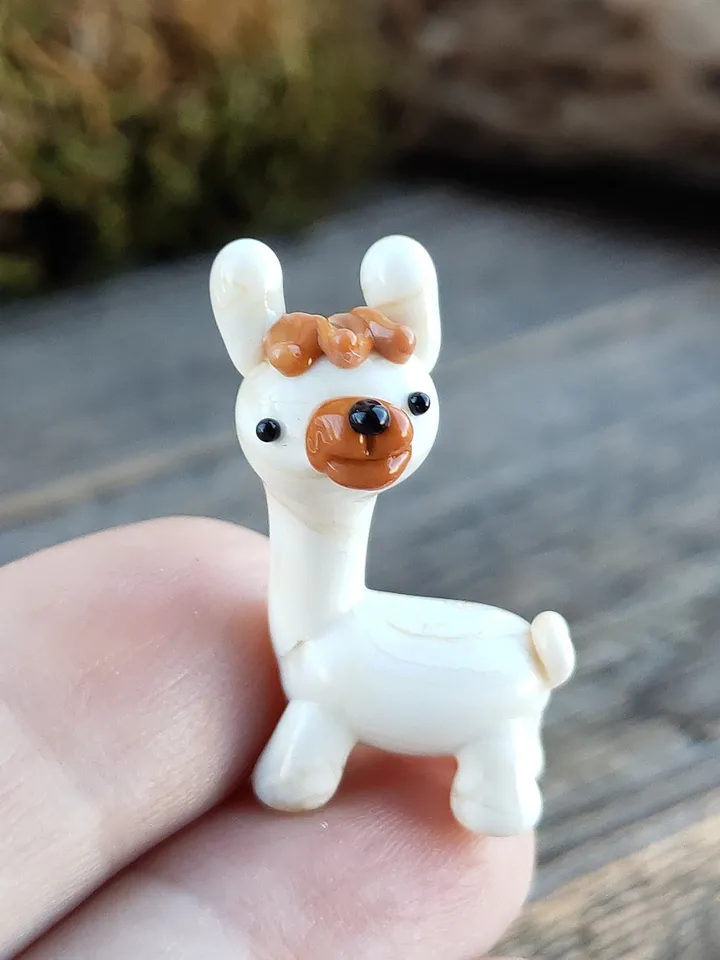 Alpaca gifts Alpaca ornament Alpaca cake toppers Llama gifts Llama decor Llama ornament Mama Llama LLama cake toppers Llamas Glass figurines