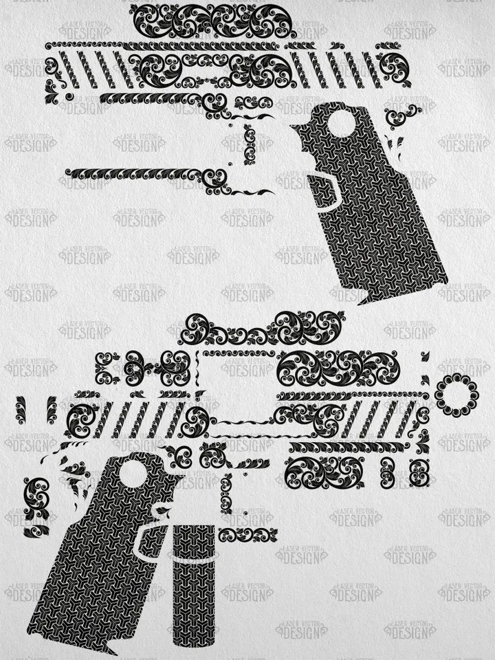 VECTOR DESIGN Springfield Armory 1911 DS Prodigy AOS 4.25 in Scrollwork