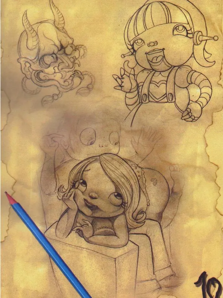 Ivann Canteras - Creepy sketches & bloody stuff