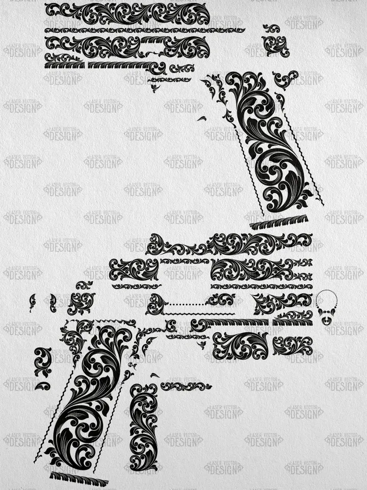 VECTOR DESIGN Springfield Ronin Scrollwork