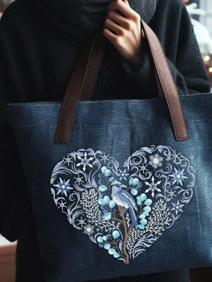 Machine embroidery design &quot;Heart of Winter&quot;