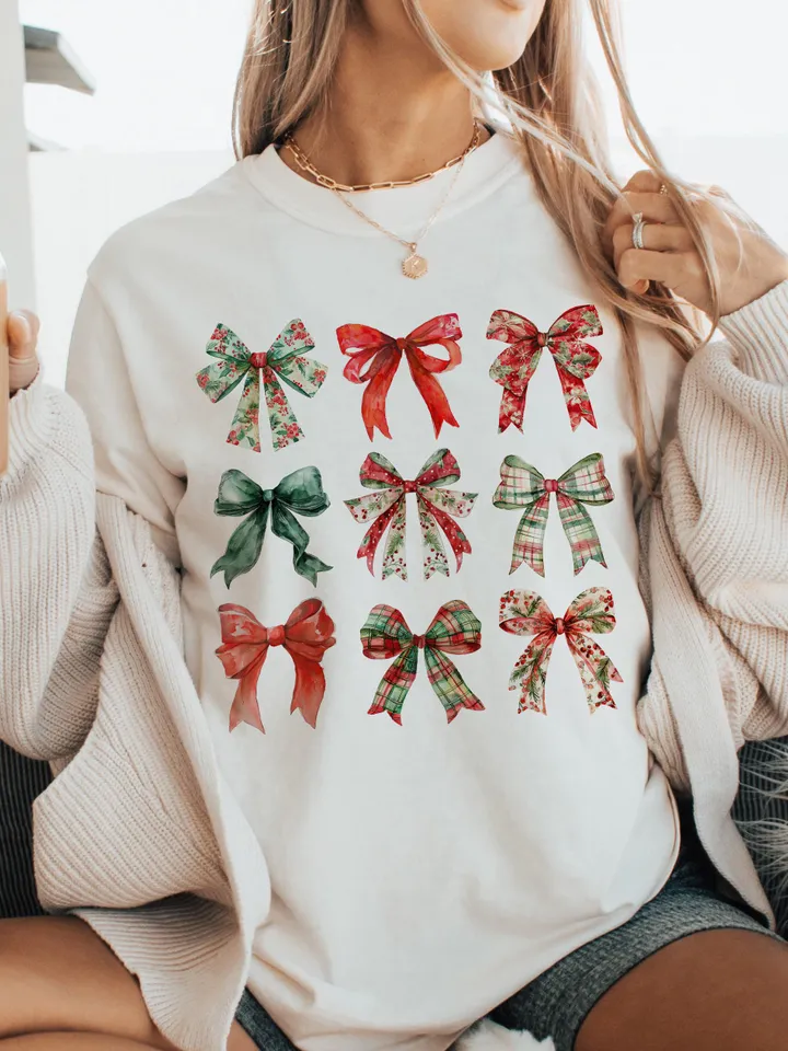 Coquette Bows,Christmas png,Christmas designs,Christmas sublimation,Trending png,Retro Holidays png,Holiday vibes png,Girly Christmas
