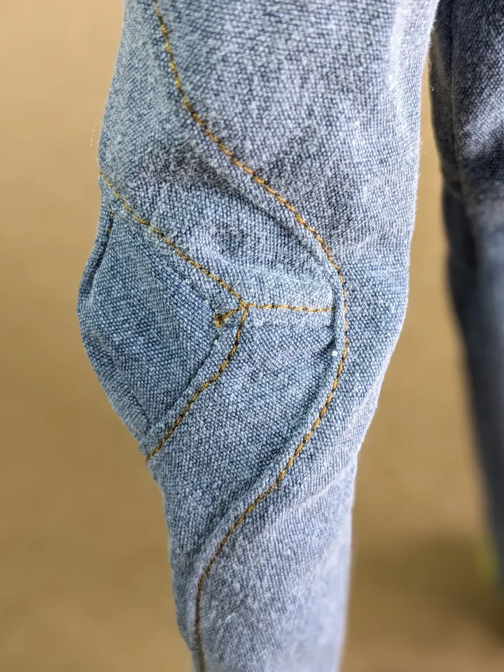 Handmade tactical jeans for 1/6 scale fashion female dolls