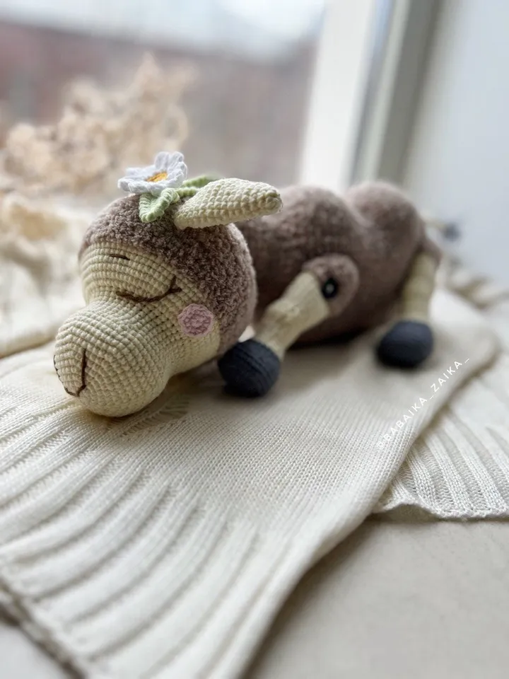 PDF Crochet Pattern Baby Camel, Amigurumi camel pattern, Crochet camel, Cute camel, Animal pattern, Amigurumi animal, Crochet animal
