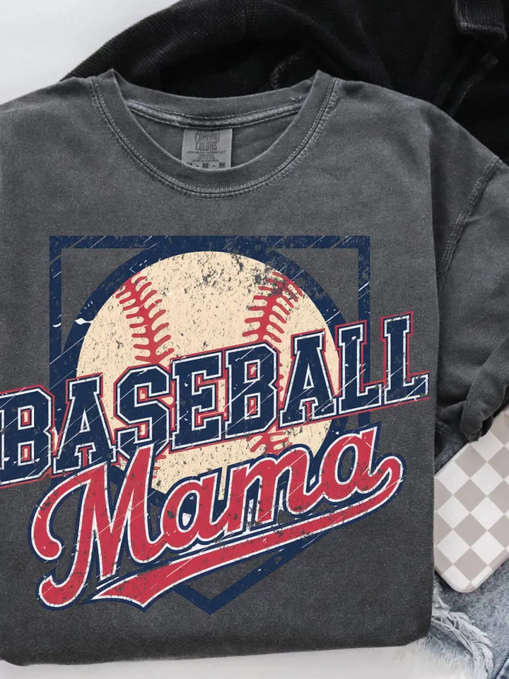Baseball Mama PNG baseball mom Png baseball season Png Retro baseball shirt Vintage design Baseball Game Day Baseball SUBLIMATION ORIGINAL