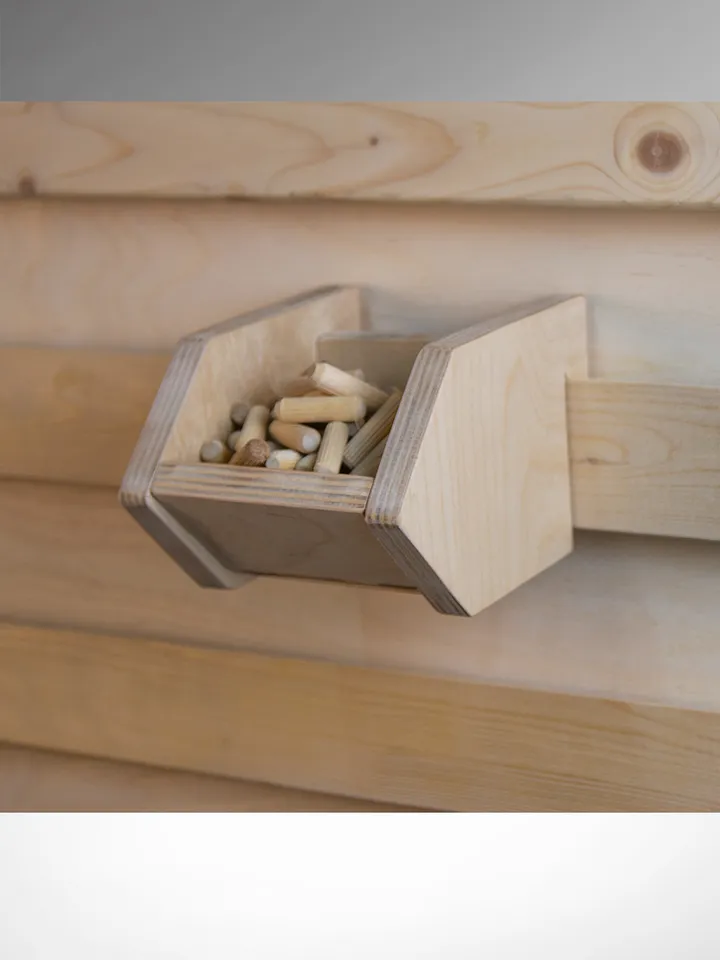 Storage box Rack Plans (PDF, SVG) for Workshop – DIY French Cleat Storage System