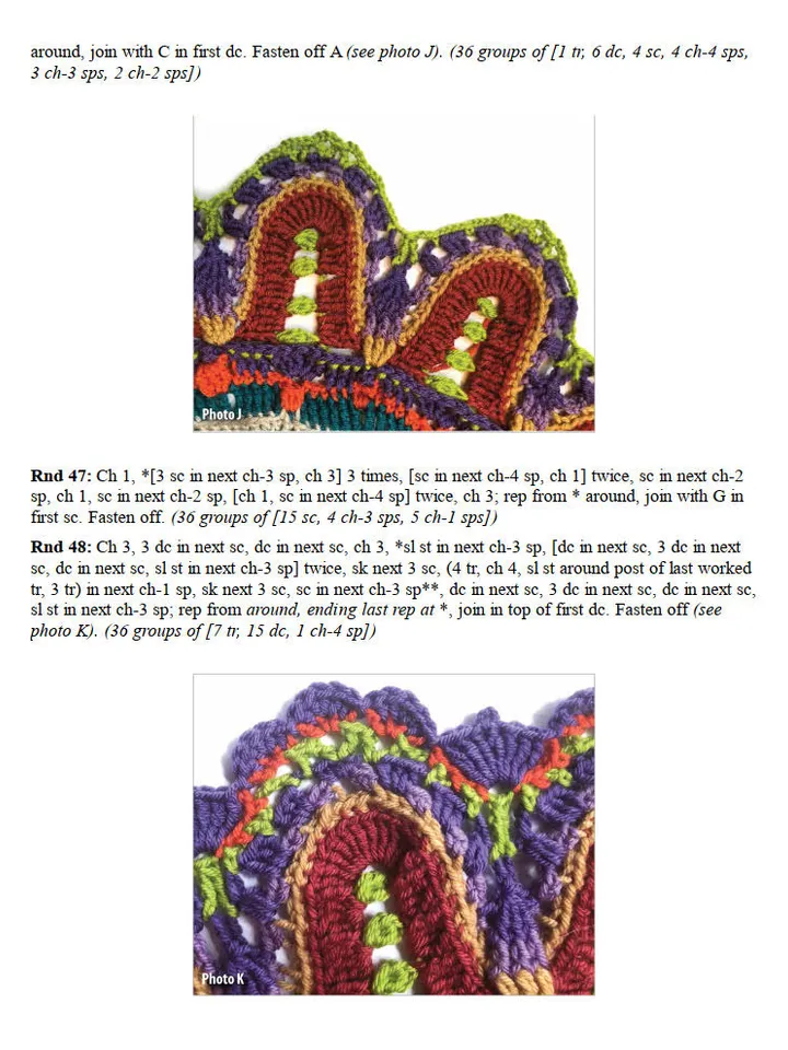 Mandala-Style Throws to Crochet