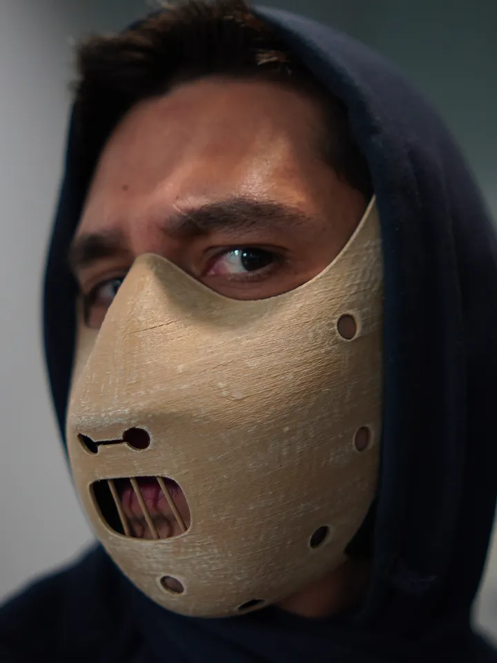 Hannibal Lecter mask from The Silence of the Lambs Hannibal Lecter mask