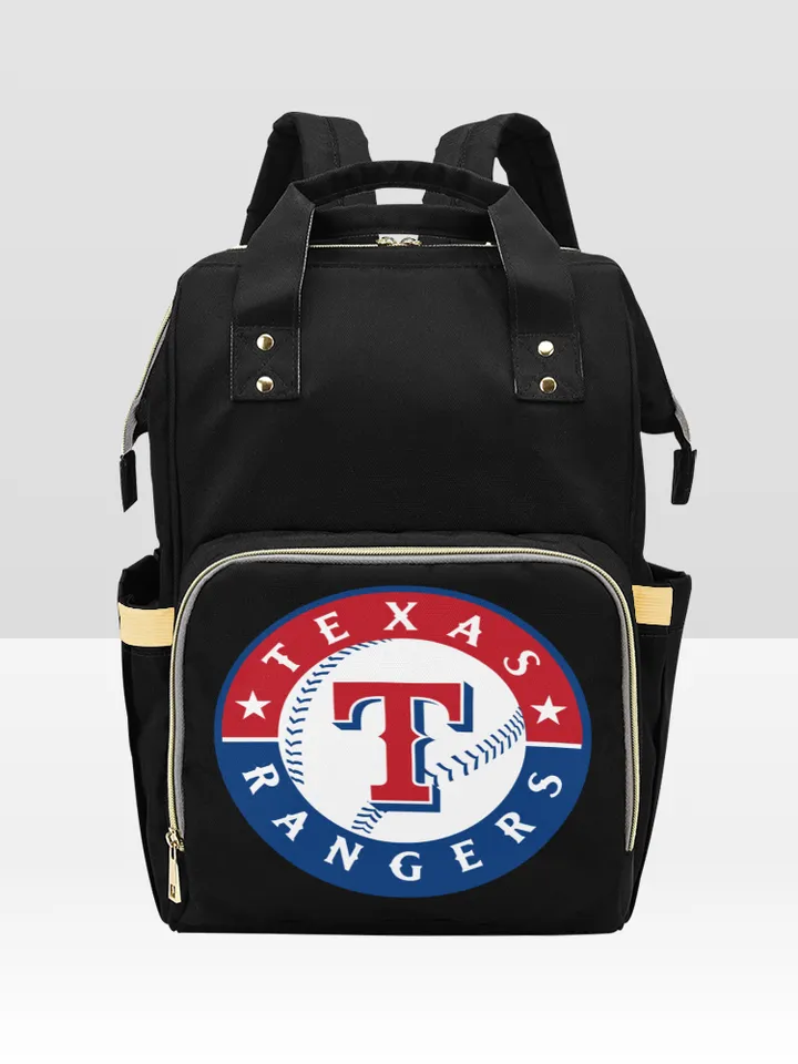 Texas Rangers Diaper Bag Backpack