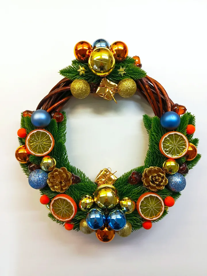 Handmade Christmas wreath