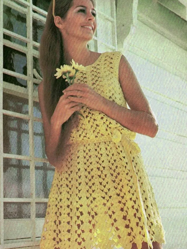 Dress crochet pattern, easy dress,  beach dress crochet patterns pdf