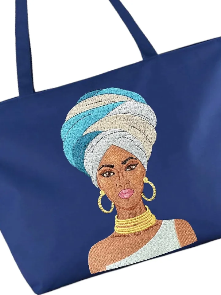Machine embroidery design Mulatto girl, digital embroidery pattern machine embroidery design fashion embroidery motif