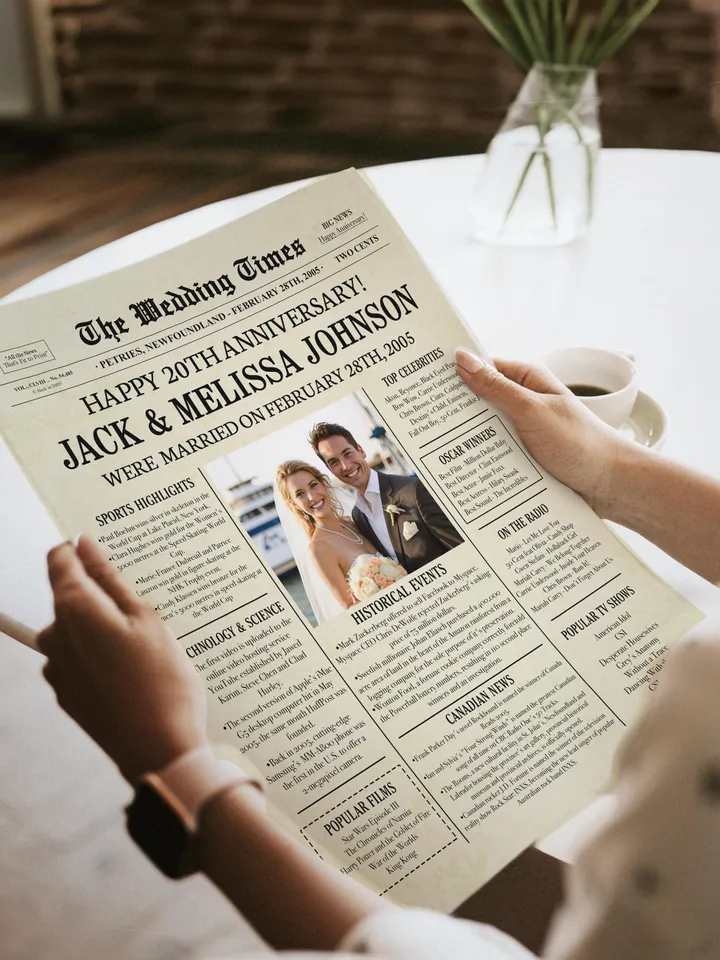 20th wedding anniversary gifts, 20th anniversary gift for him, 20 year anniversary gift for couples, 20th canada anniversary for husband