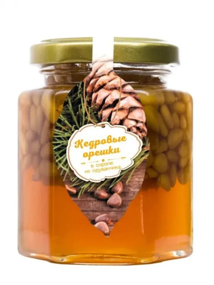 Pine Nut Kernel In Dandelion Syrup, 220gr.