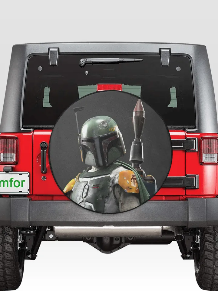 Boba Fett Tire Cover