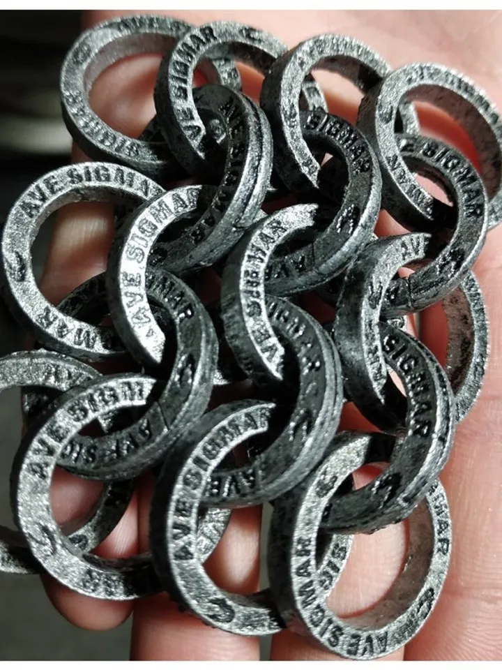 LARP chain mail - Warhammer Fantasie Battle - plastic chain mail - exclusive off