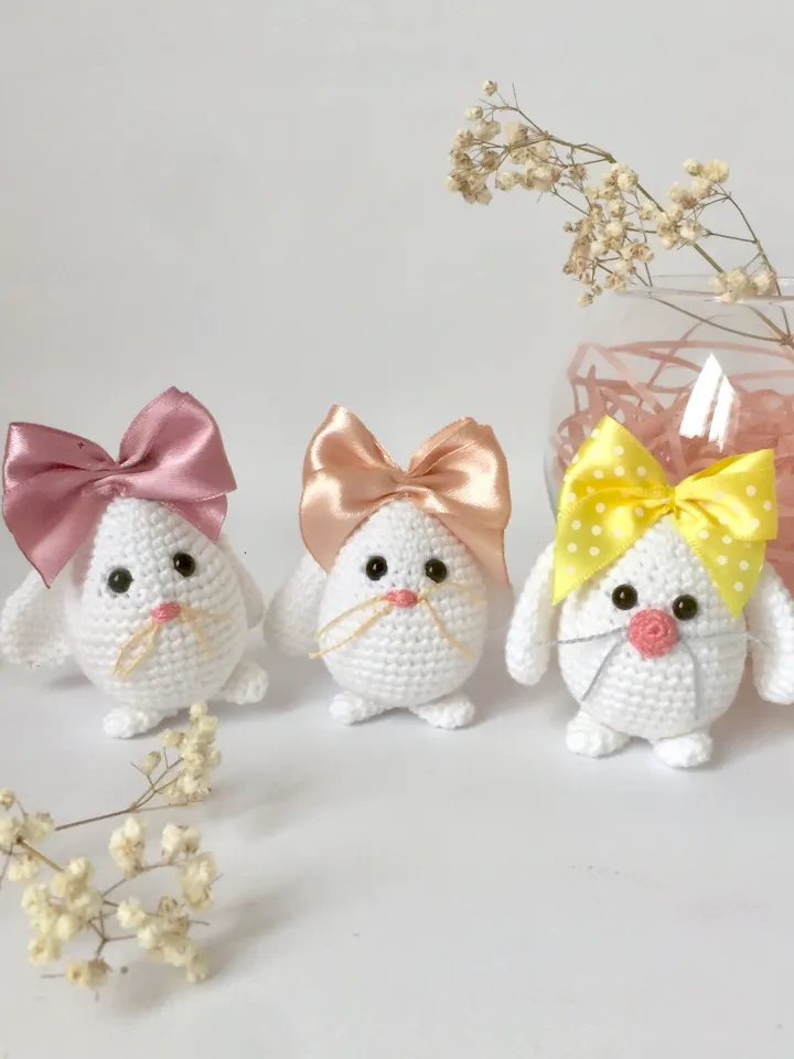 Crochet Pattern Easter Egg Bunny
