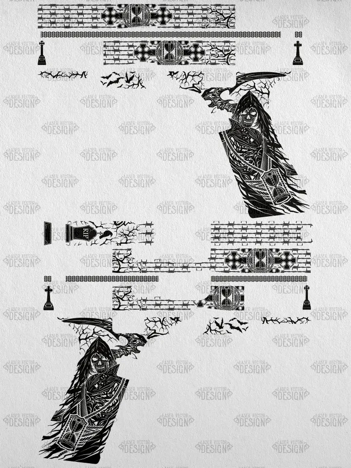 VECTOR DESIGN Glock 19 gen 5 Grim Reaper