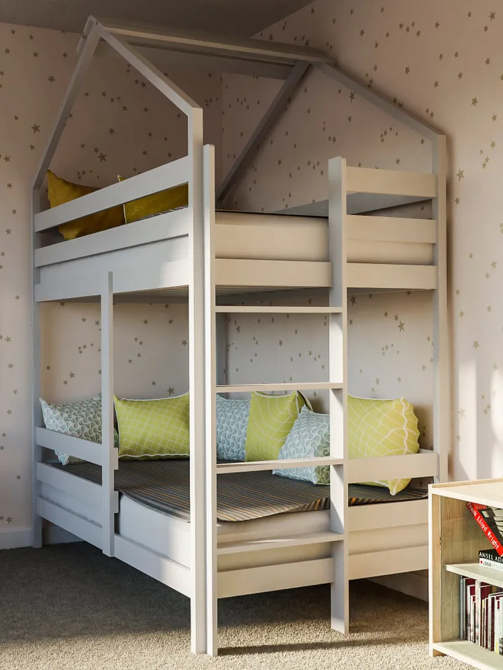 Loft Bunk Bed Plan, Twin Size, PDF, DIY