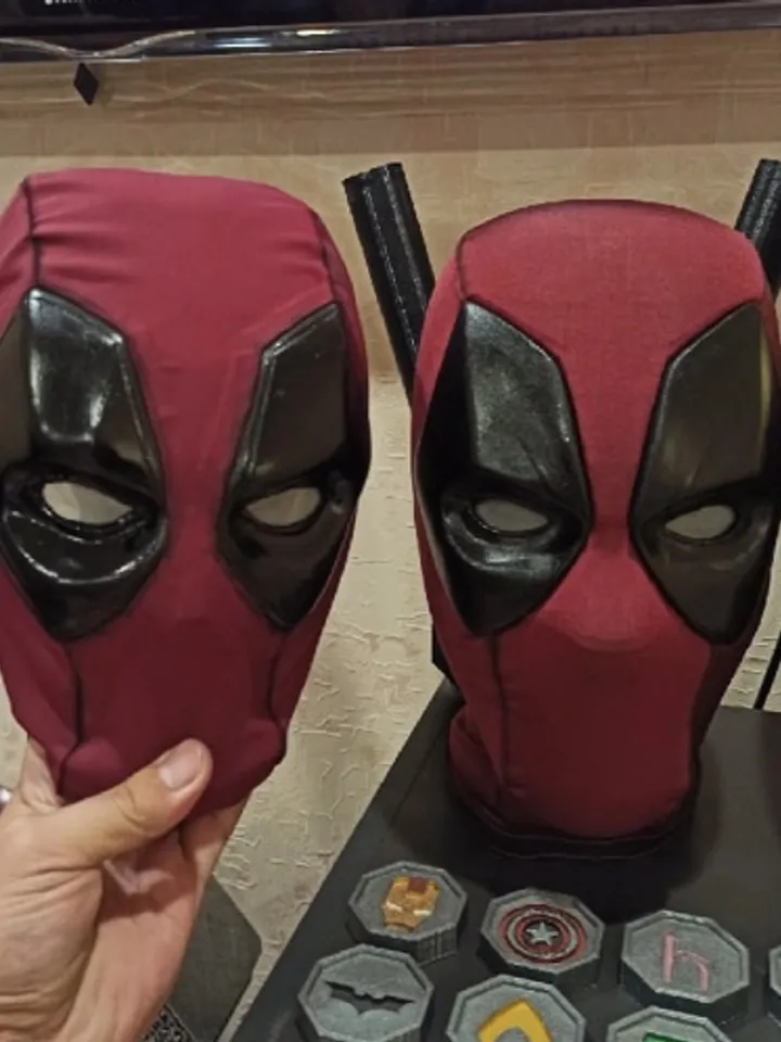 Deadpool mask cosplay marvel version 2