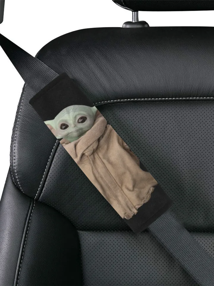 Grogu Car Seat Belt Cover