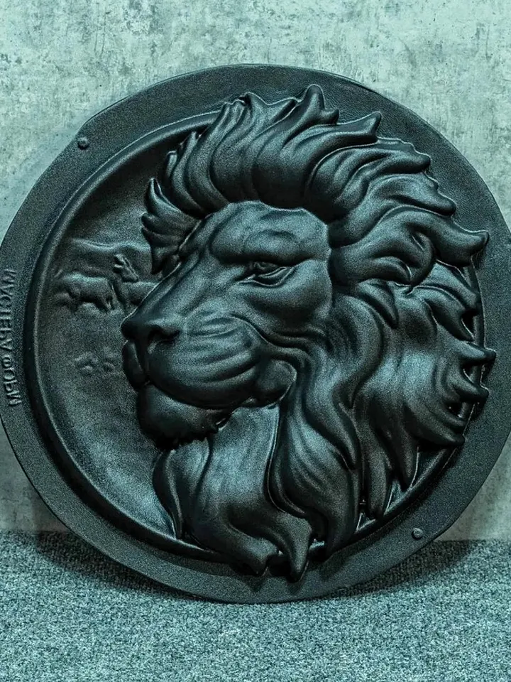 DIY mold for filling the Lion Safari panel