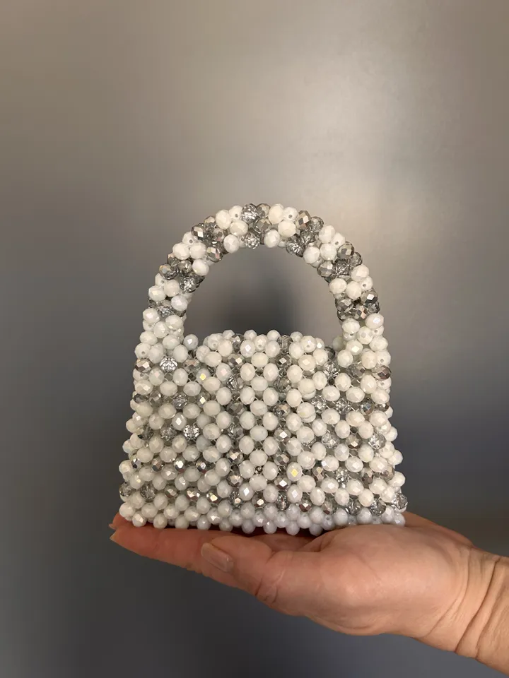Bridal Beaded Bag - Elegant Wedding Handbag | Special Occasion Clutch