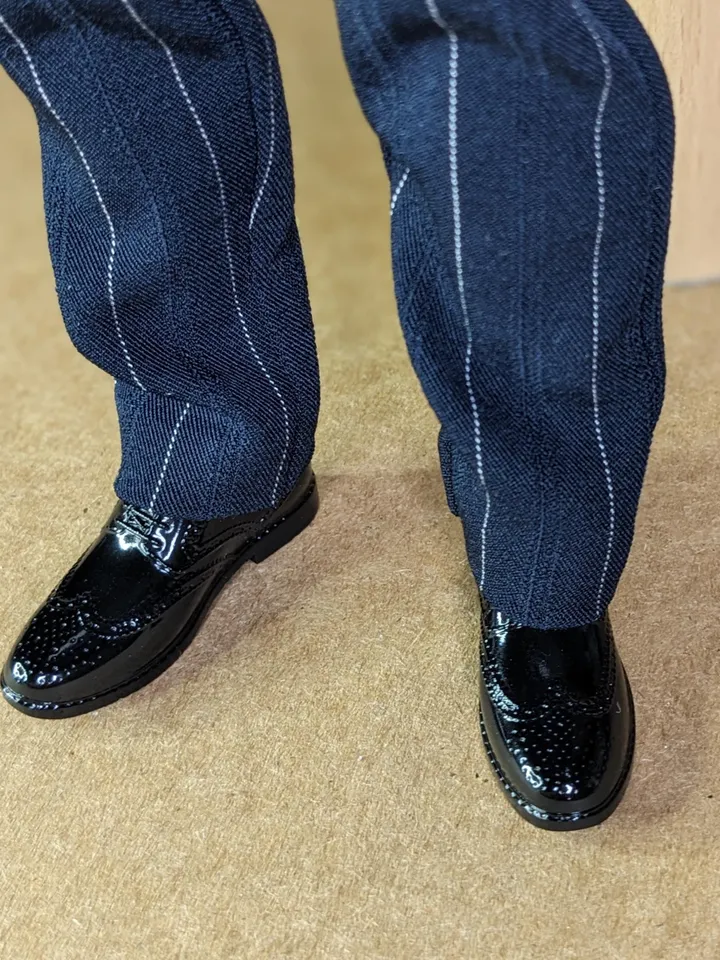 Handmade classic navy pants for 13 inch fashion male dolls (Adonis)